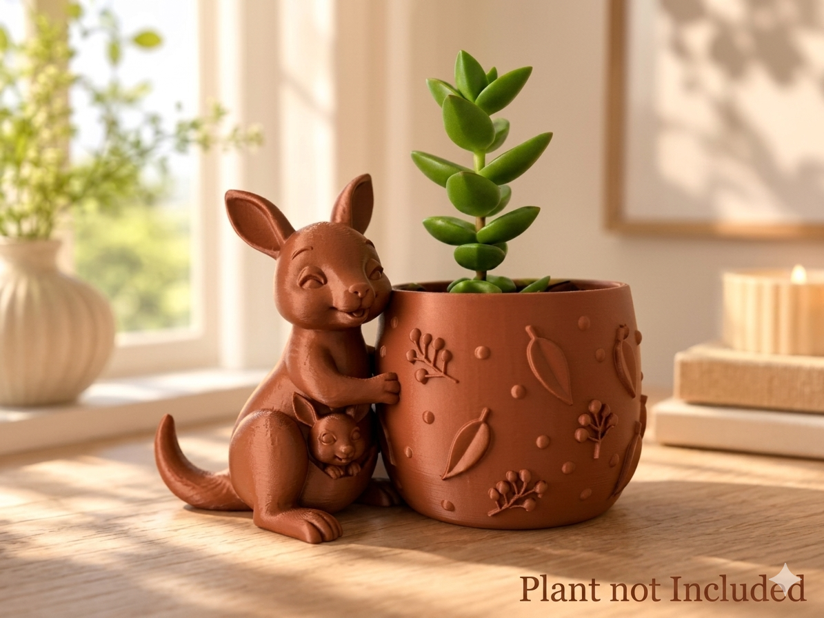 Cute Kangaroo Planter