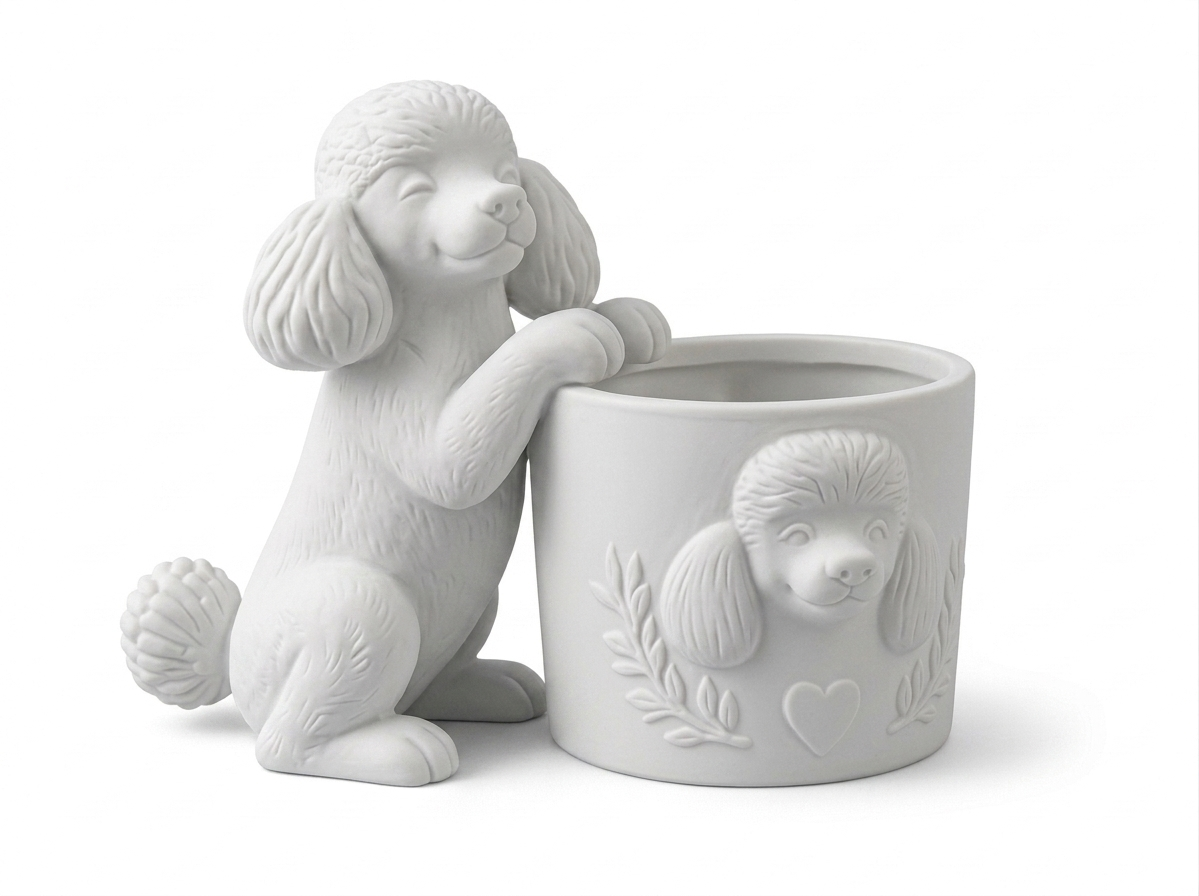 Poodle Planter - Image 13
