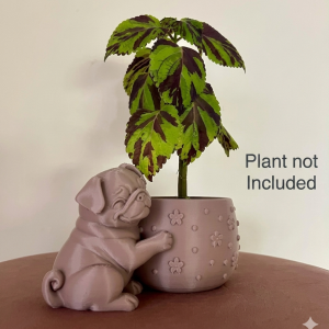 Cute Pug Planter