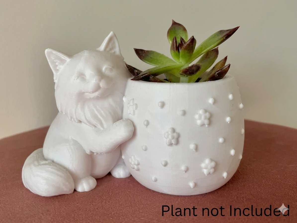 Ragdoll Cat Planter