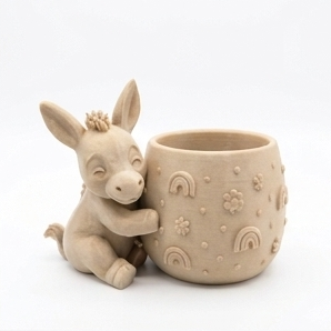🫏 Cute Donkey Succulent & Plant Planter - Image 7