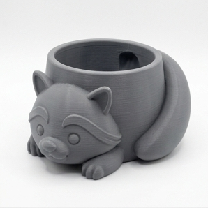 Cute raccoon planter - Image 9