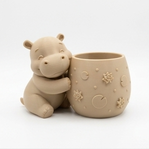 Cute Hippo Planter - Image 7