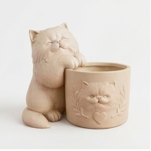 Persian Cat Planter - Image 3