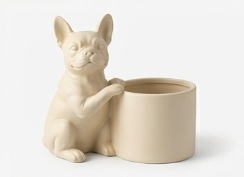 Boston Terrier Succulent Planter - Image 14