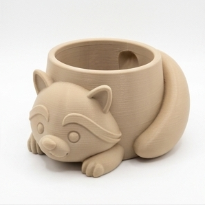 Cute raccoon planter - Image 5