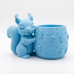 Alternative view of 🐿️ Cute Squirrel Planter