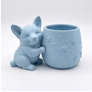 Cute Welsh Corgi Planter - Image 11