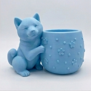 The Akita Inu Geometric Planter - Image 3