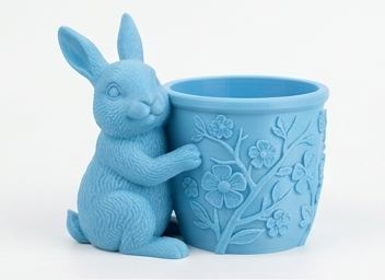 Cute Bunny Planter - Image 11