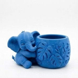 Cute Elephant Planter 🐘 - Image 3