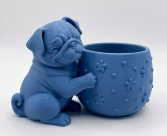 Cute Pug Planter - Image 10