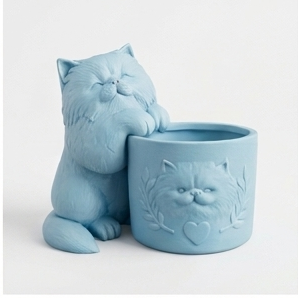 Persian Cat Planter - Image 4