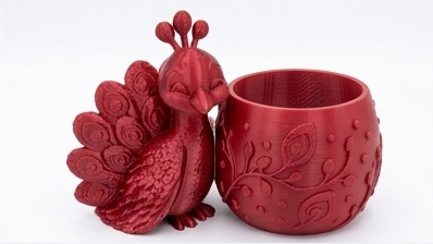 Cute Peacock Planter - Image 6