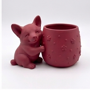 Cute Welsh Corgi Planter - Image 10