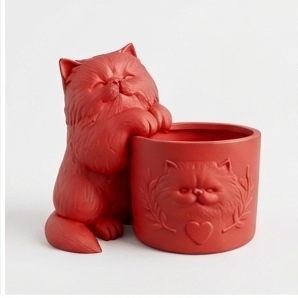 Persian Cat Planter - Image 5