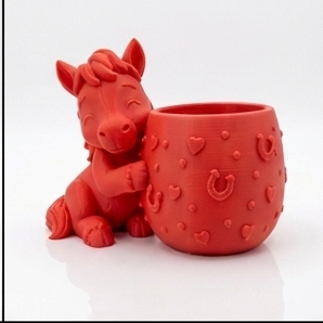 Gallop into Greenery Cute Horse Planter - Image 5