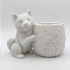 The Akita Inu Geometric Planter - Image 5