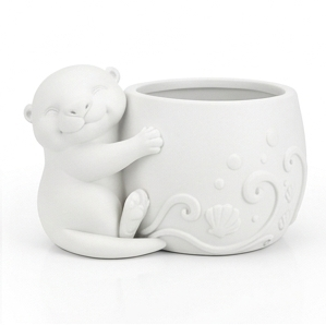 Cute Otter Planter - Image 3