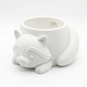 Cute raccoon planter - Image 13