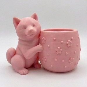 The Akita Inu Geometric Planter - Image 6