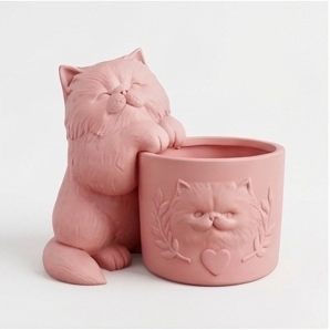 Persian Cat Planter - Image 7