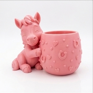 Gallop into Greenery Cute Horse Planter - Image 8