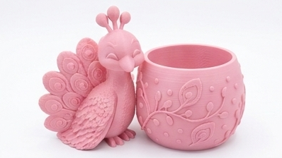 Cute Peacock Planter - Image 3