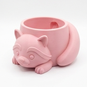 Cute raccoon planter - Image 12