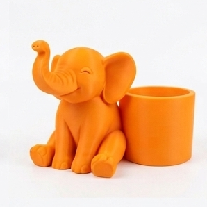 Alternative view of Elephant Planter