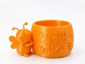 Alternative view of 🐝 The "Sweet as Honey" Cute Bee Planter