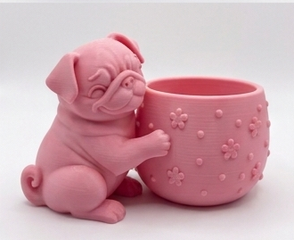 Cute Pug Planter - Image 8