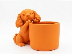 The Cavalier King Charles Spaniel Planter - Image 3