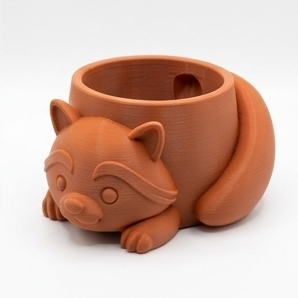 Cute raccoon planter - Image 10