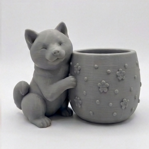 The Akita Inu Geometric Planter - Image 10