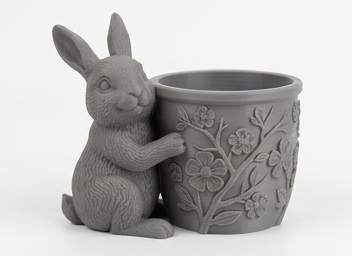 Cute Bunny Planter - Image 8