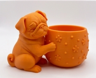Cute Pug Planter - Image 7