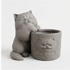 Persian Cat Planter - Image 9