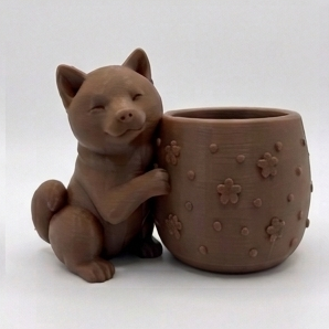 The Akita Inu Geometric Planter - Image 9