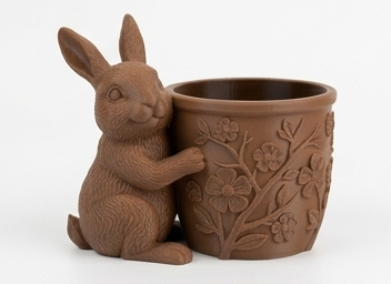 Cute Bunny Planter - Image 9