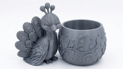 Cute Peacock Planter - Image 4