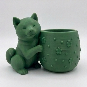 The Akita Inu Geometric Planter - Image 8