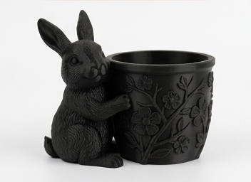 Cute Bunny Planter - Image 3