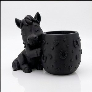 Gallop into Greenery Cute Horse Planter - Image 10