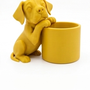 Alternative view of Great Dane Planter
