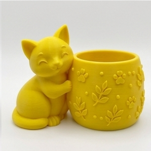 Alternative view of Cute Cat Planter