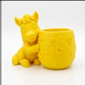 Gallop into Greenery Cute Horse Planter - Image 7